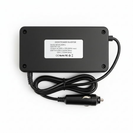 Автомобилен инвертор 200W 12V