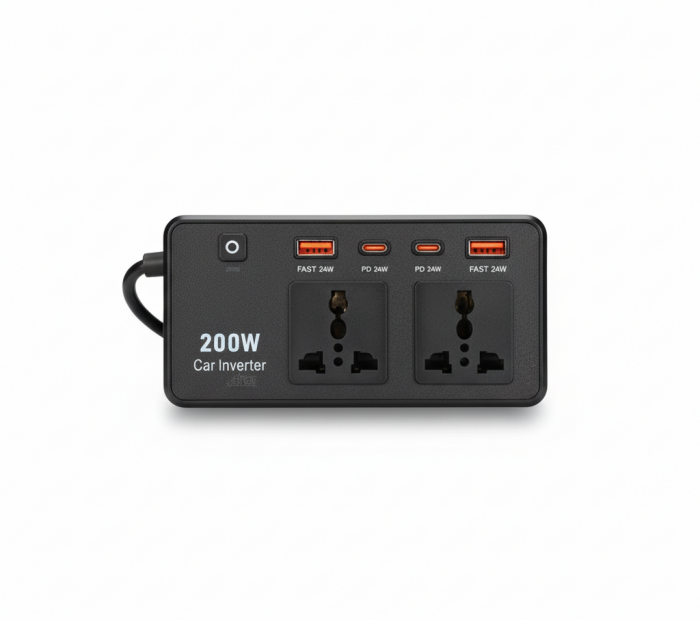 Автомобилен инвертор 200W 12V