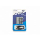 Презареждаеми батерии ААA с USB Type-C BESTON Li-ion 1.5V 660mWh