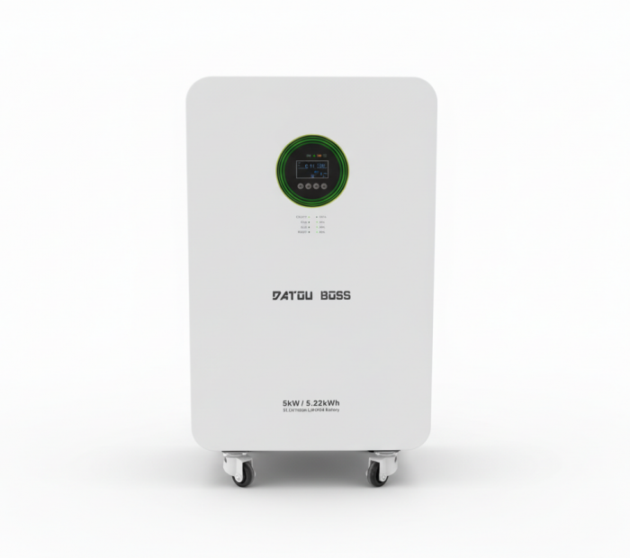 Енергийна система DATOUBOSS - 5kW хибриден инвертор + 5,22kWh LiFePO4 батерия 