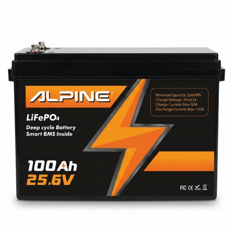 Акумулатор ALPINE KA LiFePO4 25.6V 100Ah