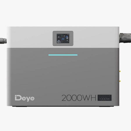 Балконна енергийна система Deye - 1kW инвертор + 2kWh батерия