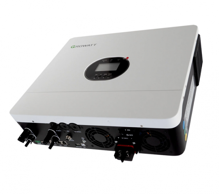 Монофазен хибриден инвертор Growatt 6kW SPF6000 ES PLUS WiFi