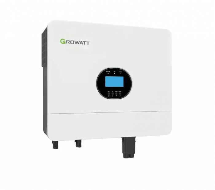 Монофазен хибриден инвертор Growatt 6kW SPF6000 ES PLUS WiFi