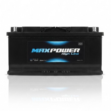 Акумулатор MAXPOWER HIGHLINE AGM 105AH