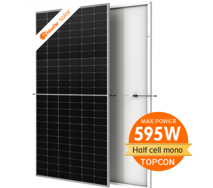 Монокристален еднолицев панел SHINEFAR 595W