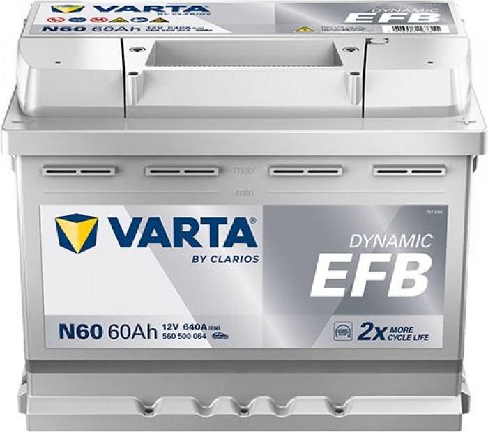 Акумулатор VARTA DYNAMIC EFB 60 AH