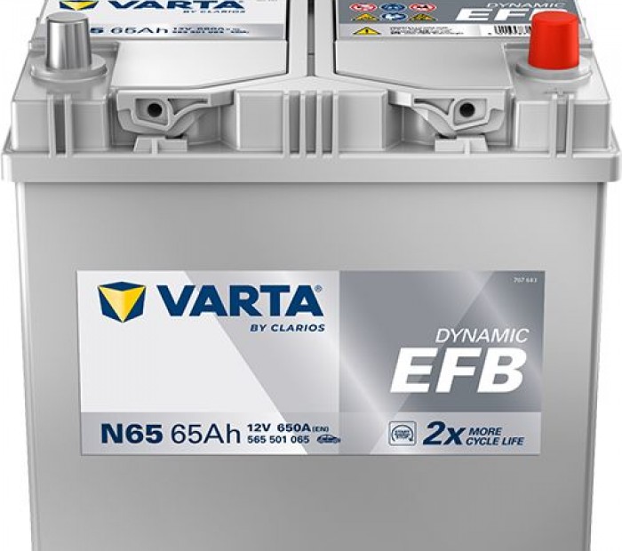 Акумулатор VARTA DYNAMIC EFB 65 AH 