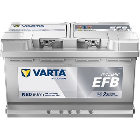 Акумулатор VARTA DYNAMIC EFB 80 AH