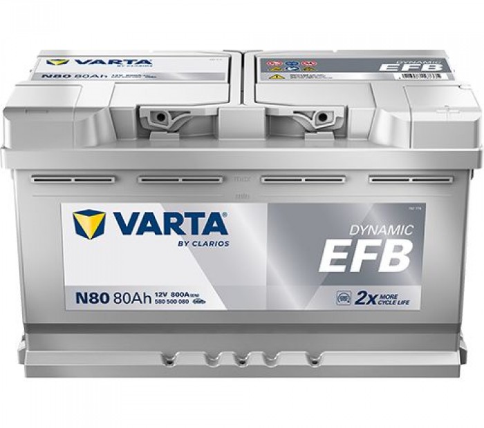 Акумулатор VARTA DYNAMIC EFB 80 AH