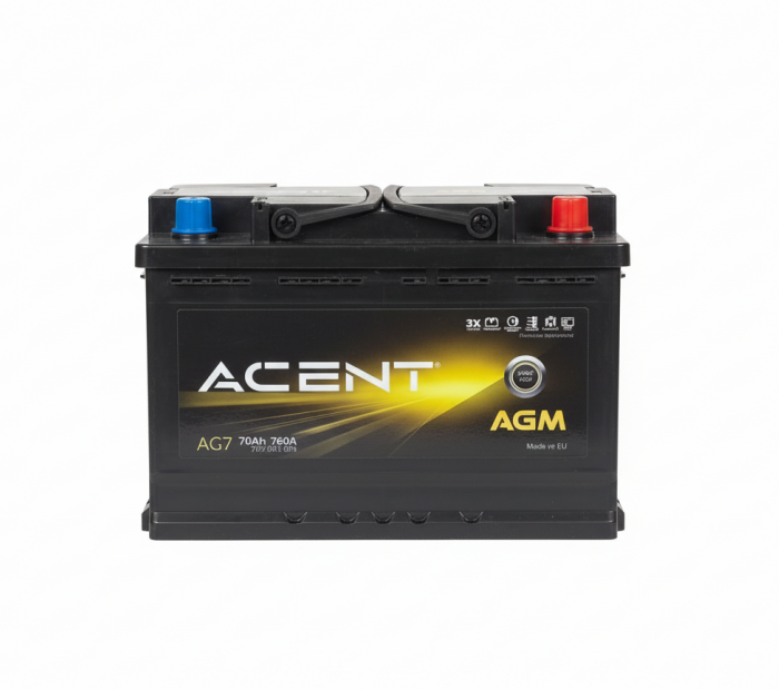 Акумулатор ACENT AGM 70AH 