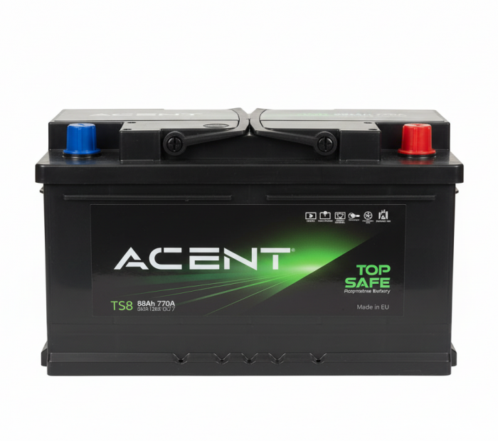 Акумулатор  ACENT TOP SAFE 88AH 