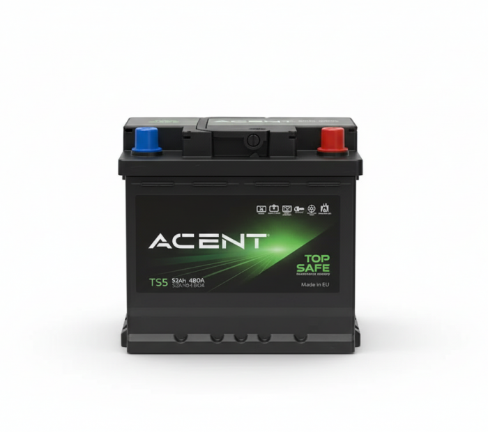 Акумулатор ACENT TOP SAFE 52AH 