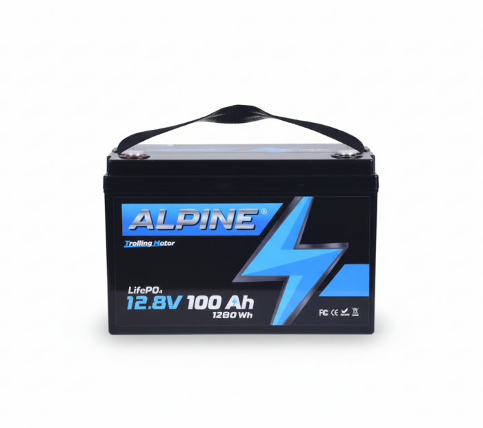 Акумулатор ALPINE LIFEPO4 12V 100AH MARINE TROLLING MOTOR 