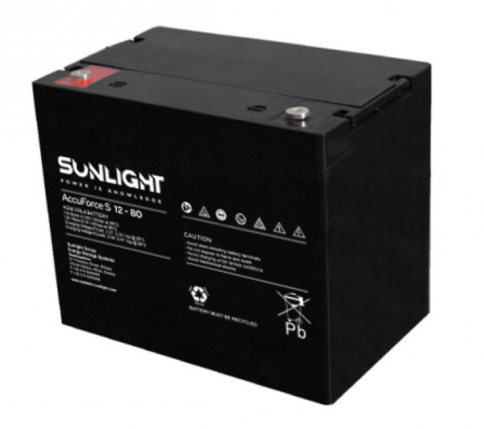 Акумулатор Sunlight 80 AH
