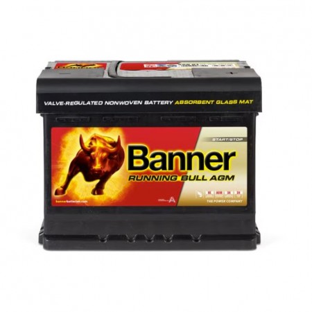 Акумулатор BANNER RUNNING BULL AGM 60 AH 