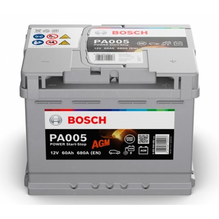 Акумулатор BOSCH POWER AGM 60 AH