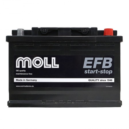 Акумулатор MOLL EFB 74Ah