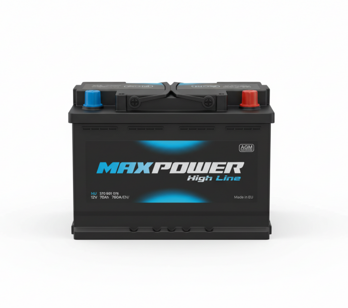 Акумулатор MAXPOWER HIGHLINE AGM 70AH 