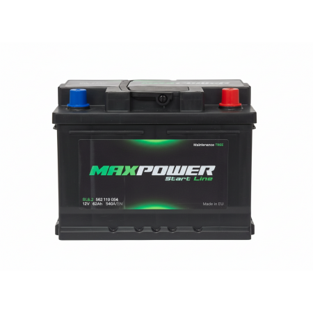 Акумулатор MAXPOWER STARTLINE 62 AH 