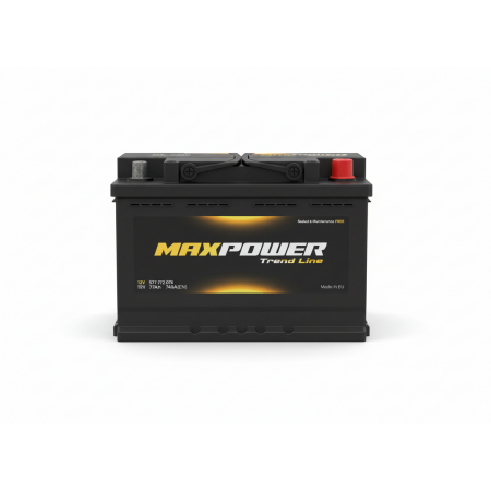 Акумулатор MAXPOWER TRENDLINE 77AH 