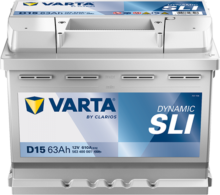 Акумулатор VARTA DYNAMIC SLI 63 AH 