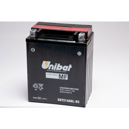 Акумулатор UNIBAT 12 AH, CBTX14AHL-BS